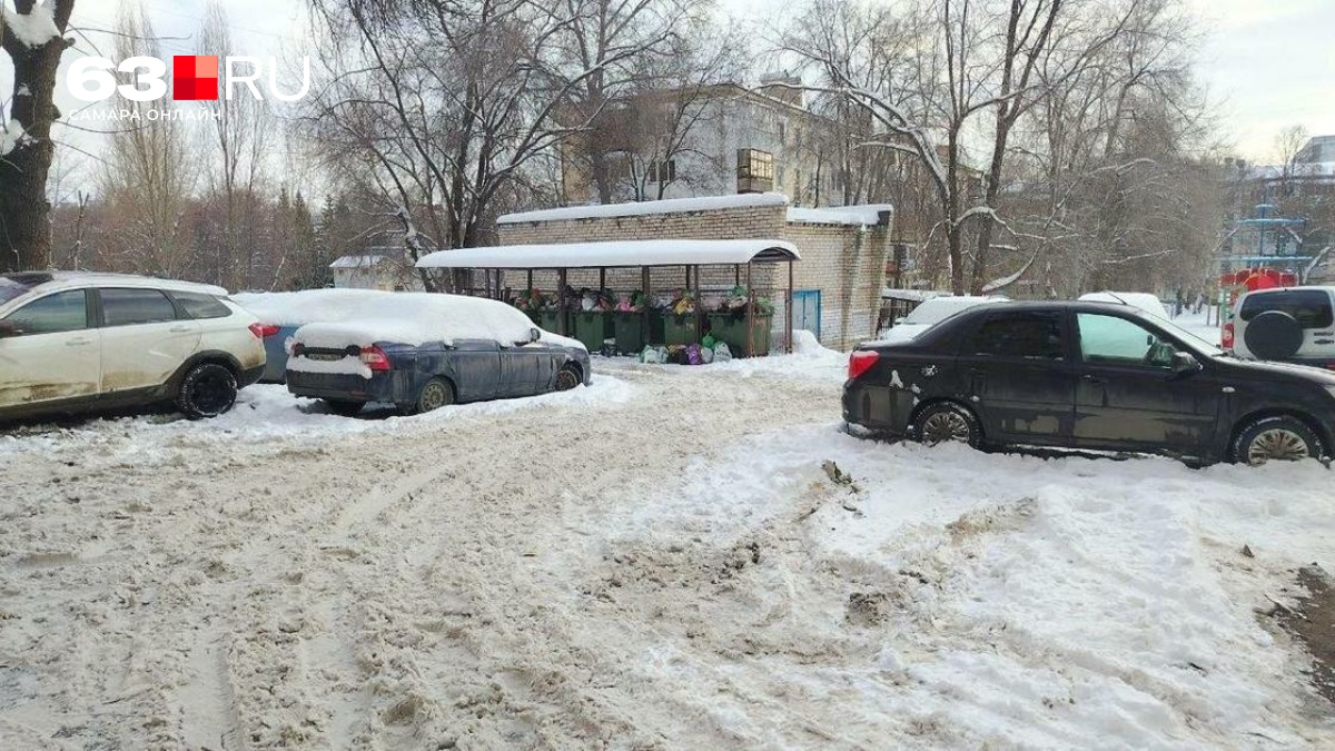 Штрафы за парковку у контейнерных площадок в Самаре с 12 января – 8 января 2026